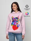 Женское худи / Кот