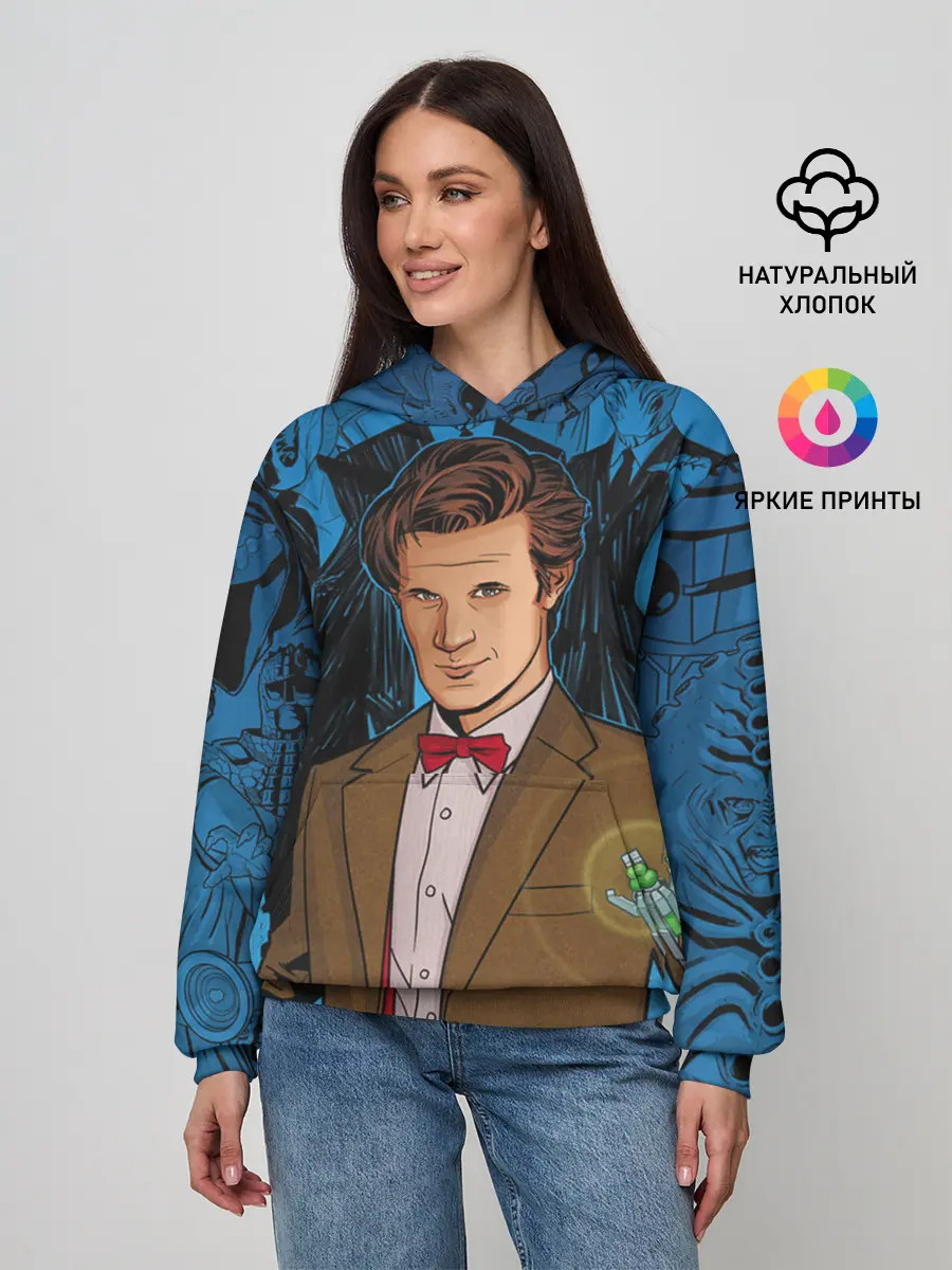 Женское худи / Доктор Кто