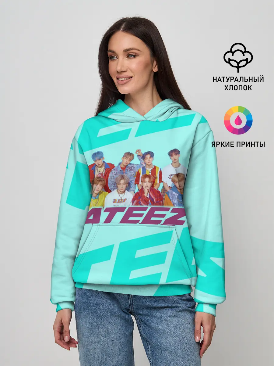 Женское худи / Ateez