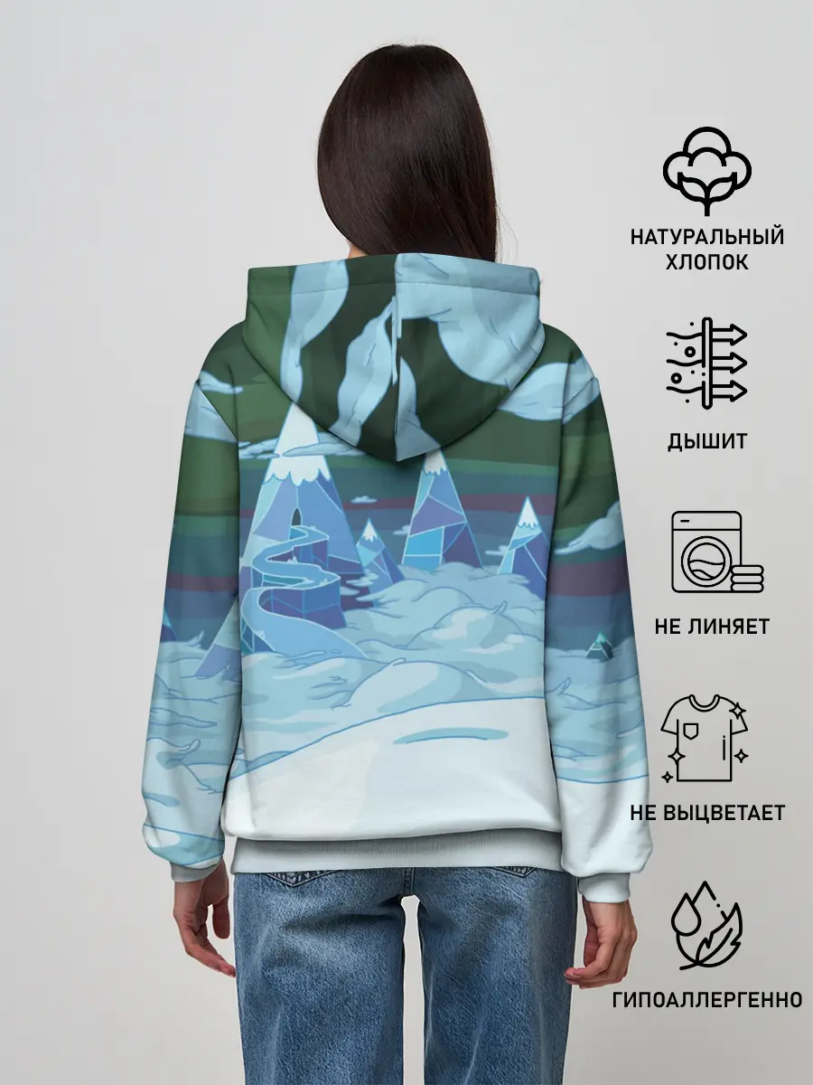 Женское худи / Finn on Jake