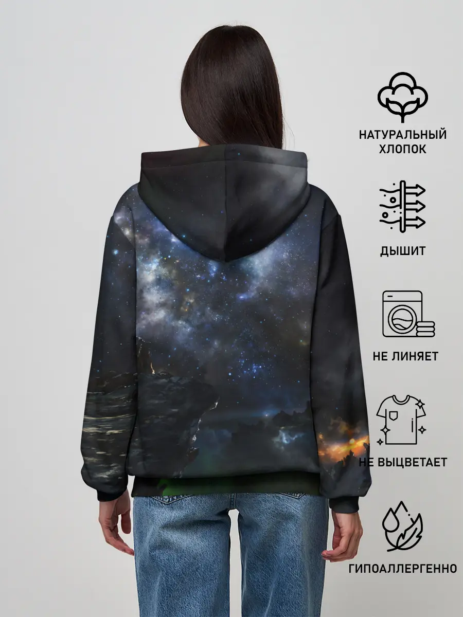 Женское худи / Космос