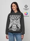 Женское худи / Ходячие мертвецы Saviors