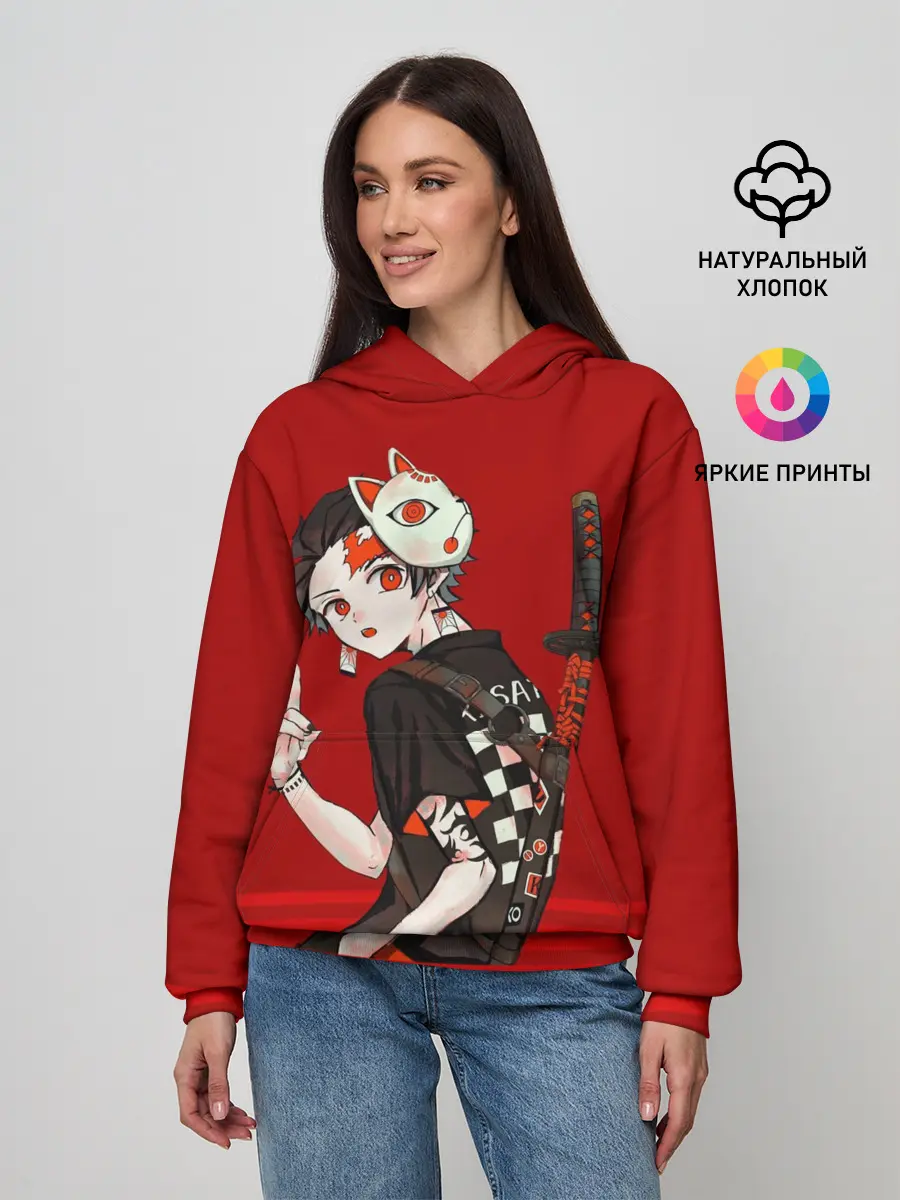 Женское худи / Kimetsu no Yaiba