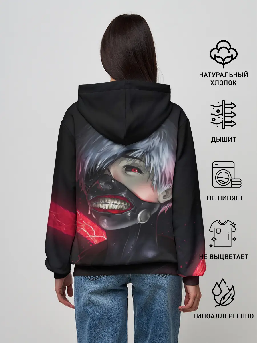 Женское худи / Токийский Гуль