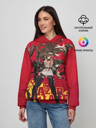 Женское худи / Азур Лейн ленты