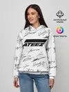 Женское худи / ATEEZ АВТОГРАФЫ
