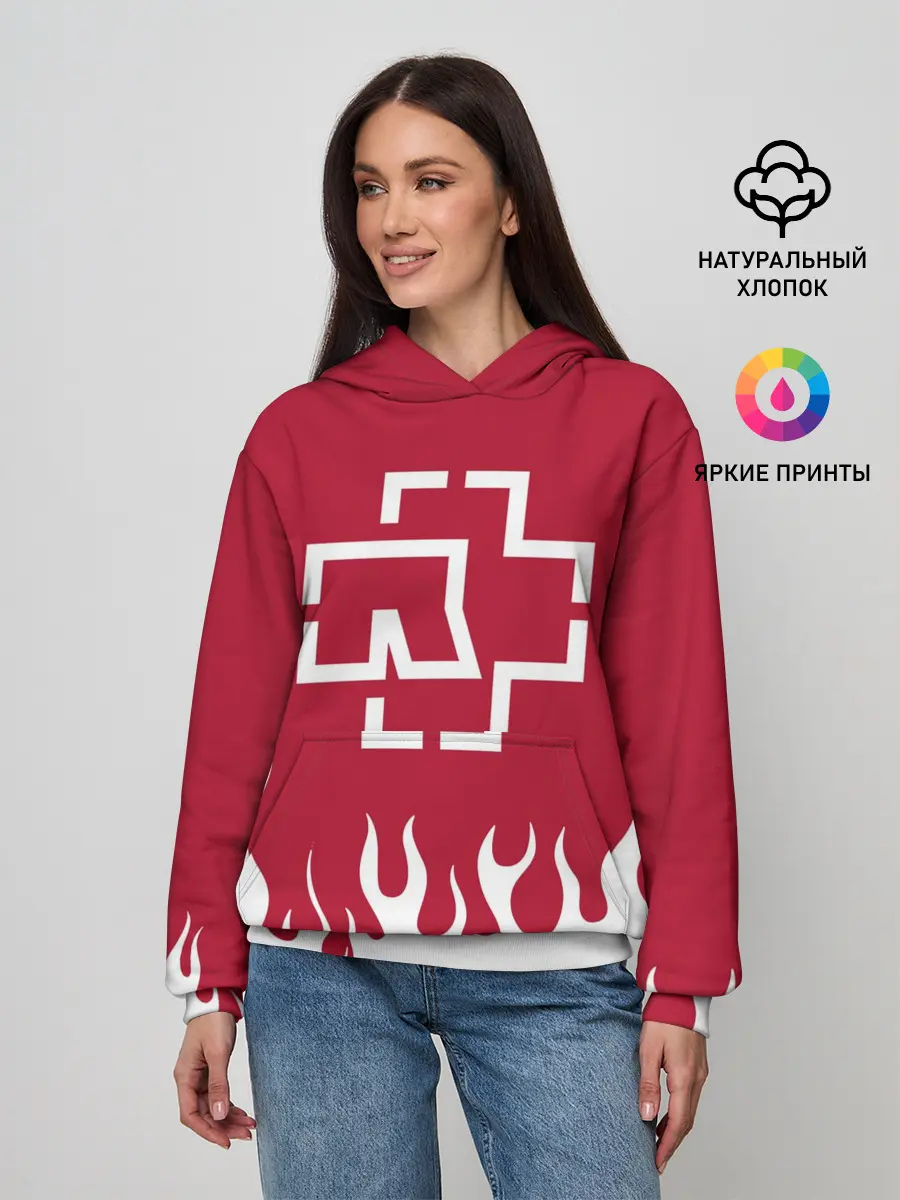 Женское худи / Rammstein