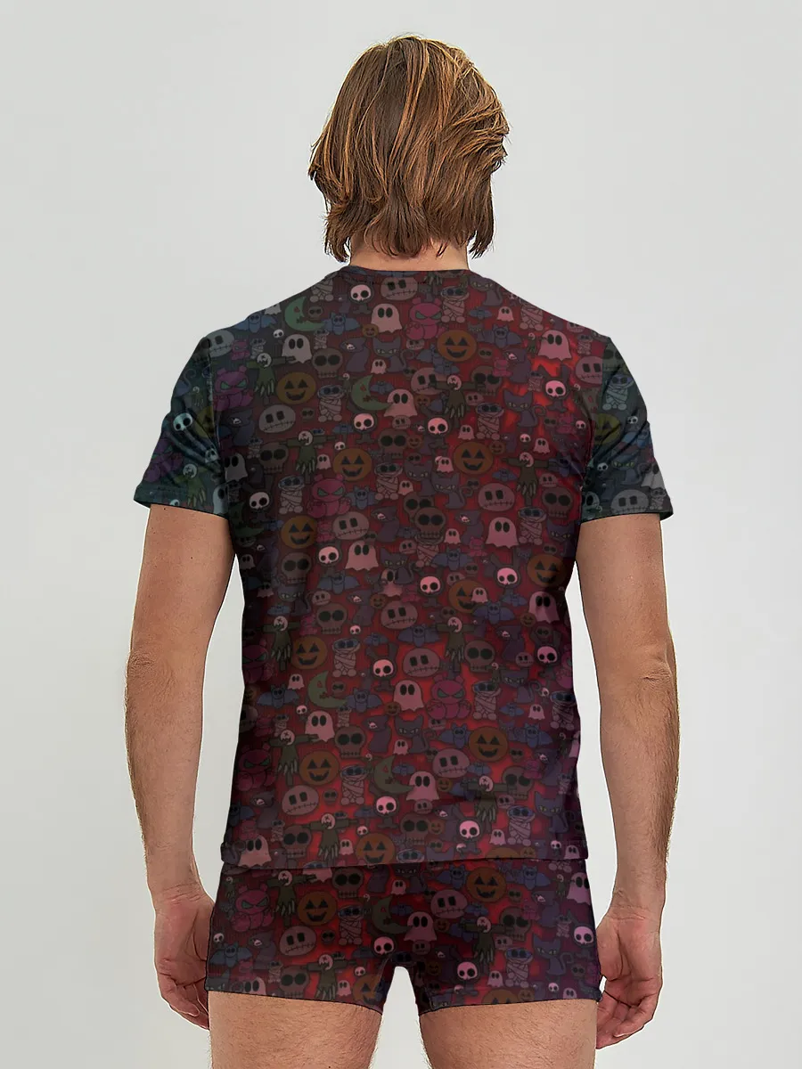 Мужские трусы с футболкой / большой хэллоуин