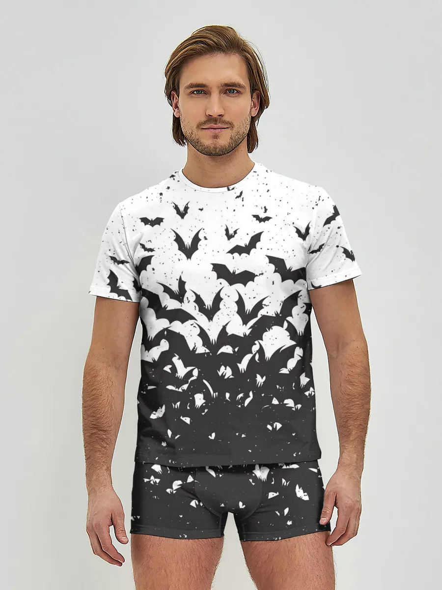 Мужские трусы с футболкой / Летучие кровососы