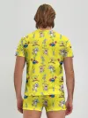 Мужские трусы с футболкой / SpongeBob pattern