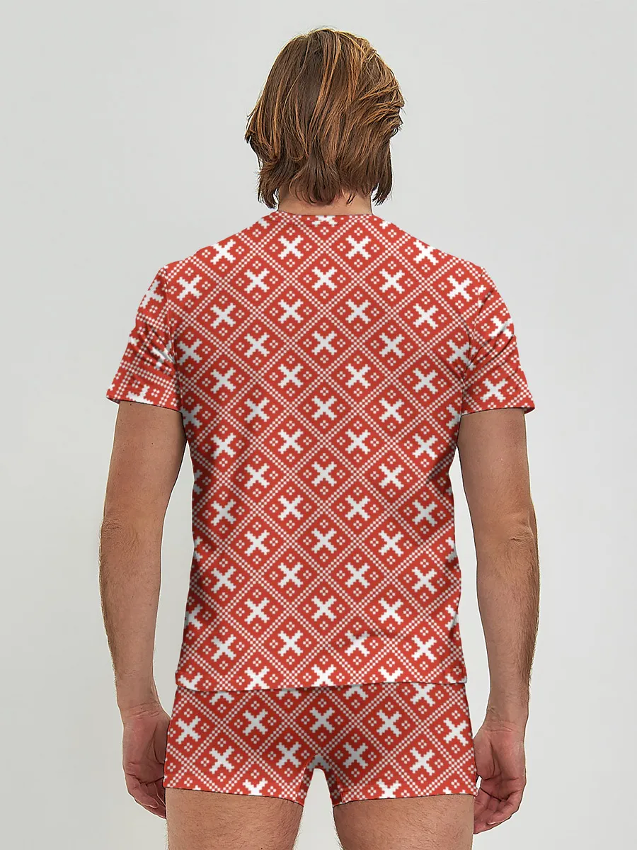 Мужские трусы с футболкой / Обережная Вышивка