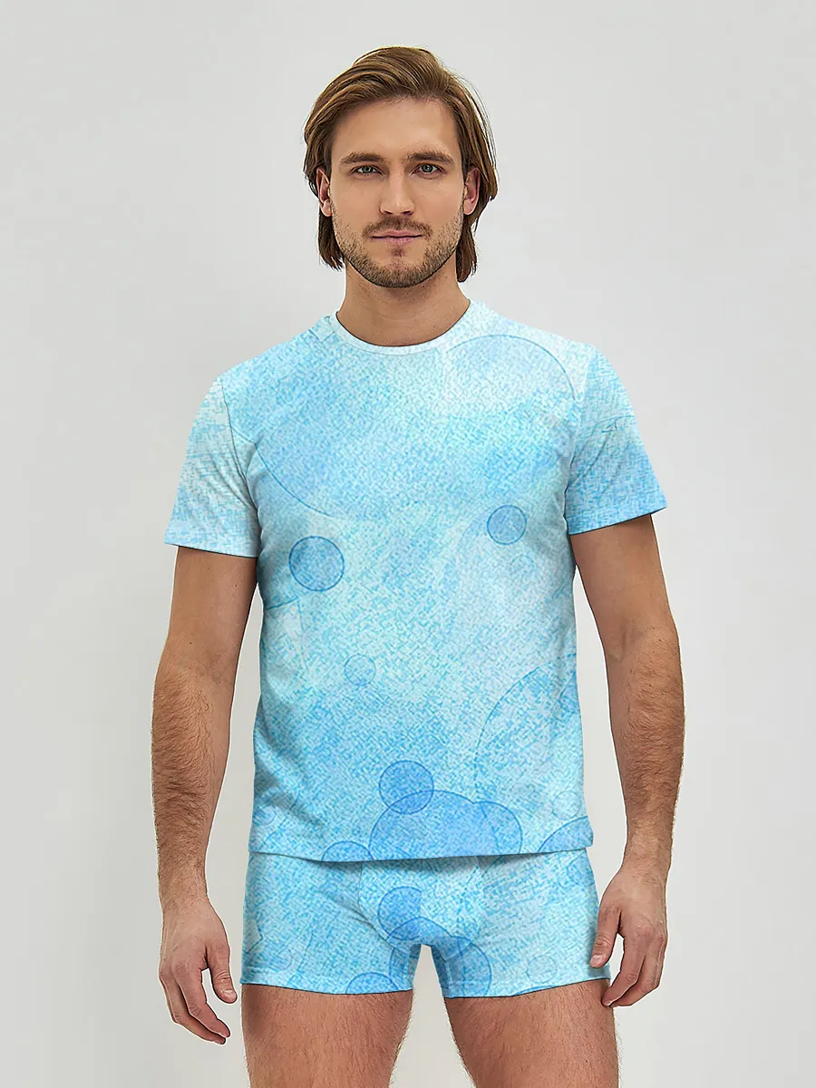 Мужские трусы с футболкой / Пузыри воздуха