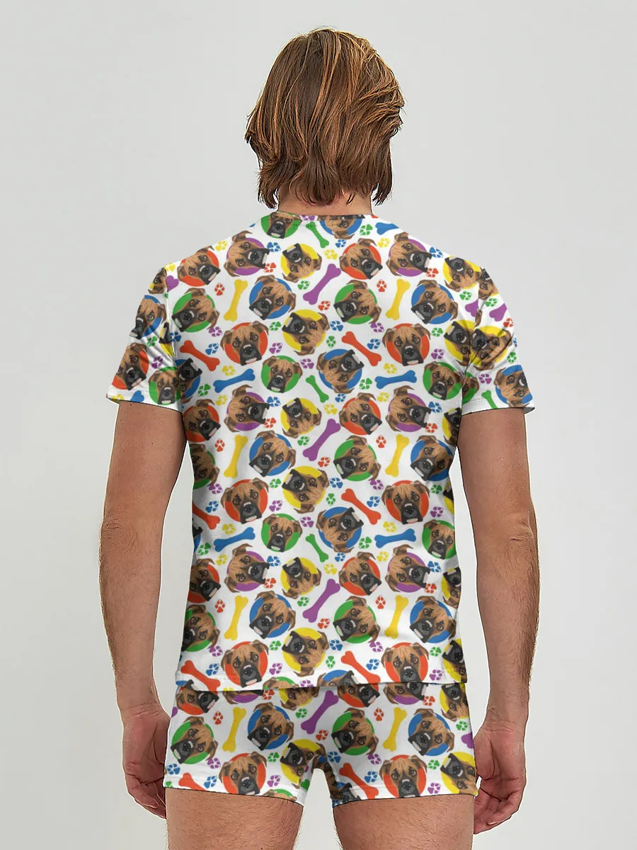 Мужские трусы с футболкой / Немецкий Боксёр