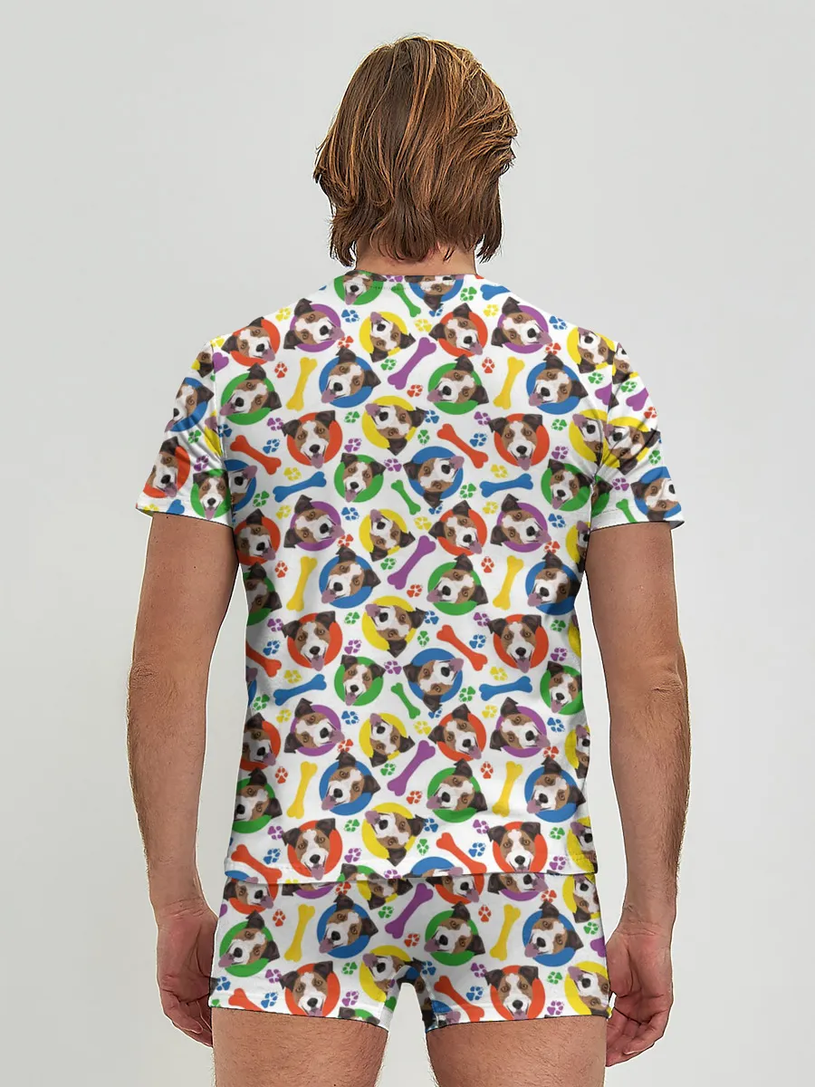 Мужские трусы с футболкой / Джек Рассел Терьер