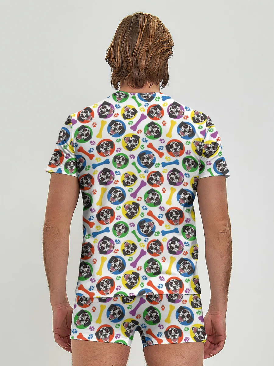 Мужские трусы с футболкой / Далматинец