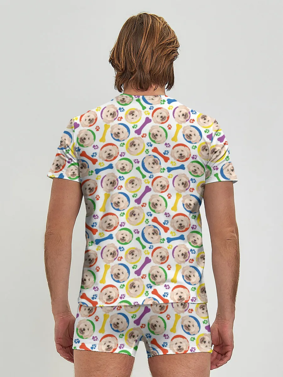 Мужские трусы с футболкой / Пудель