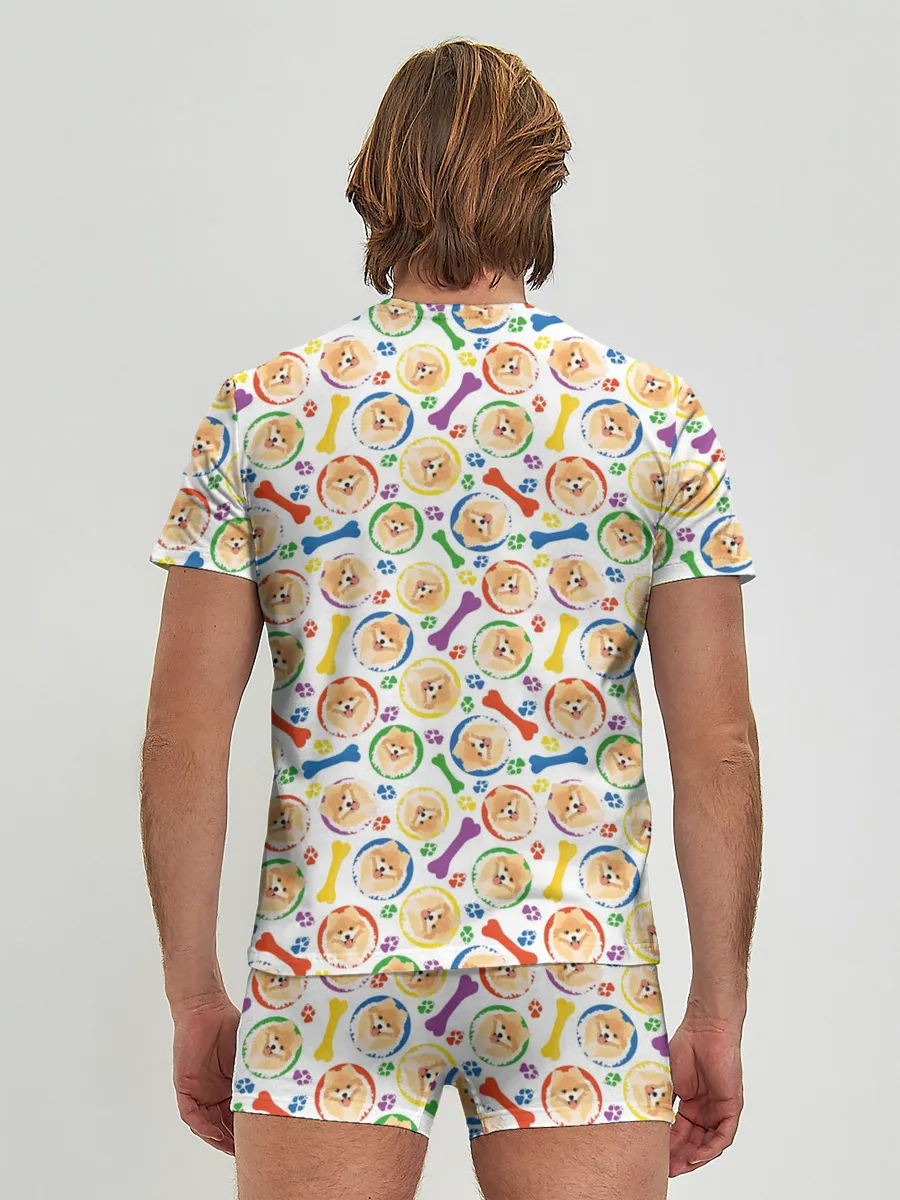 Мужские трусы с футболкой / Чау-Чау