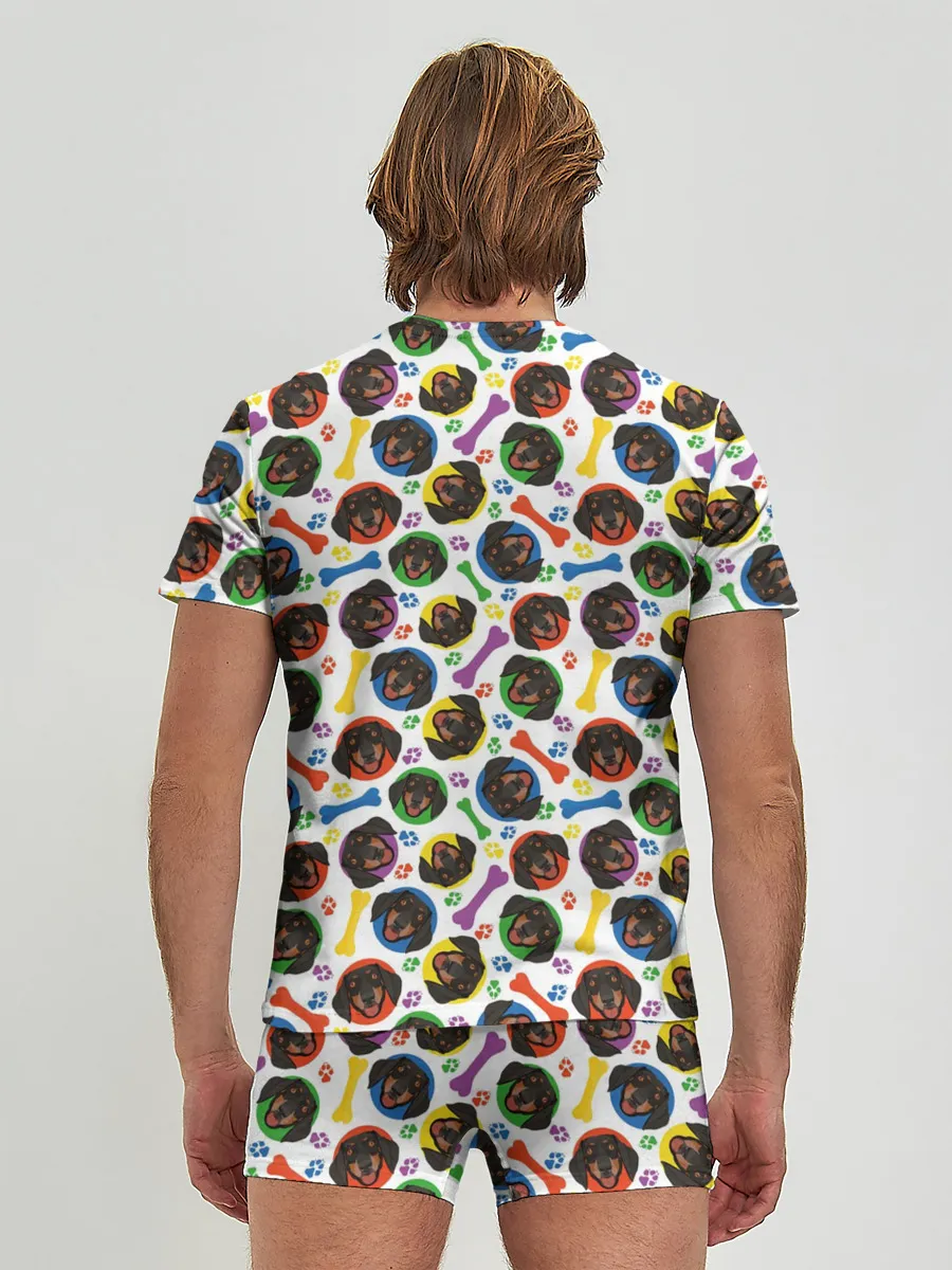 Мужские трусы с футболкой / Такса