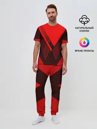 Мужская пижама с брюками / Warrior