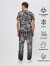 Мужская пижама с брюками / Черепа