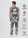 Мужская пижама с брюками / Grunge Skull