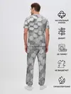 Мужская пижама с брюками / Геометрическая живопись