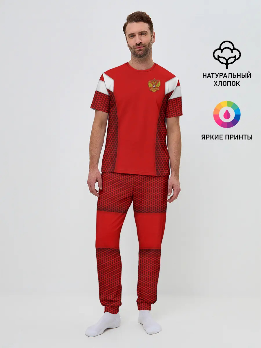 Мужская пижама с брюками / Россия чемпионат мира 2018