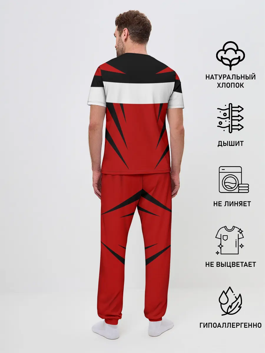 Мужская пижама с брюками / Volleyball