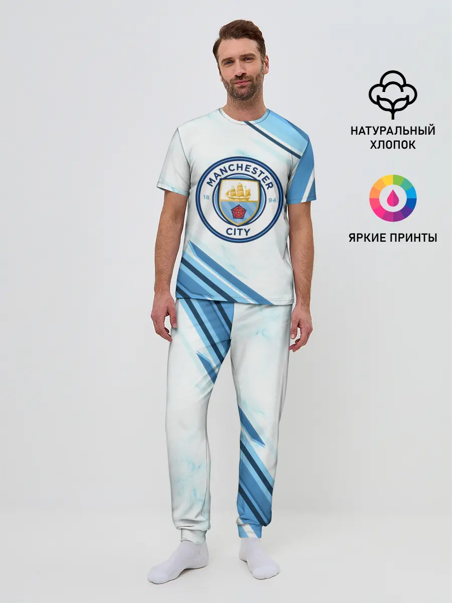 Мужская пижама с брюками / Manchester city