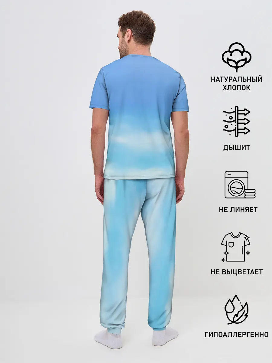 Мужская пижама с брюками / Violet Evergarden