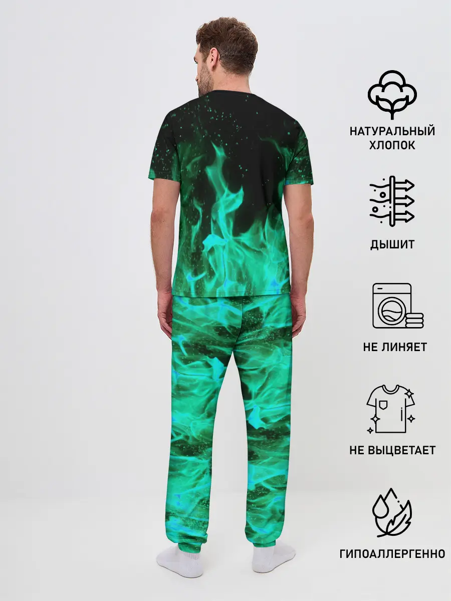 Мужская пижама с брюками / CYBERPUNK 2077 | КИБЕРПАНК 2077