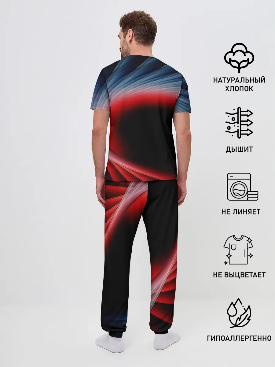 Мужская пижама с брюками / Россия