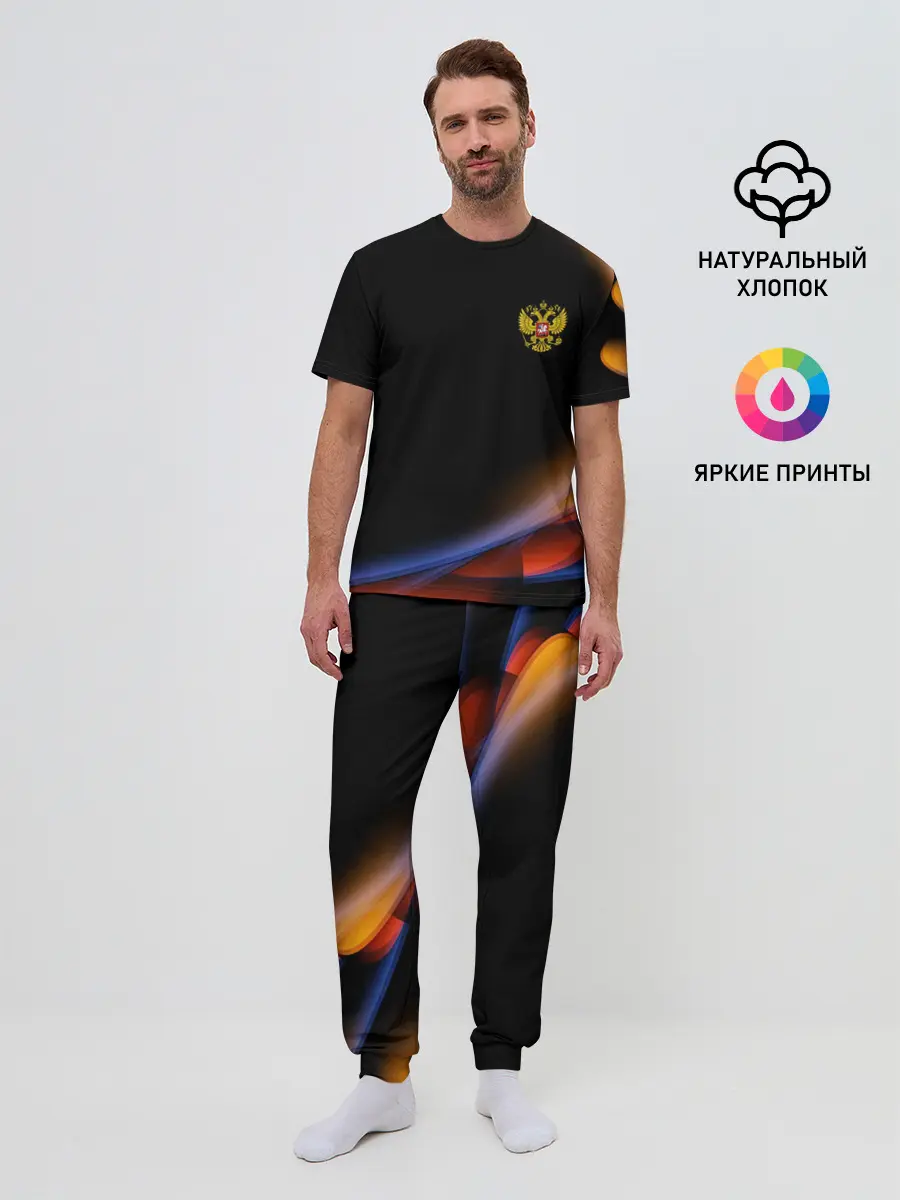 Мужская пижама с брюками / Sport Russia