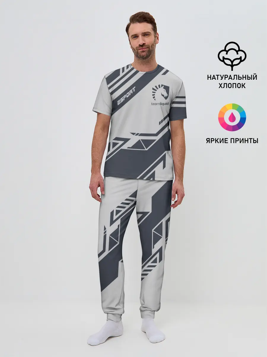 Мужская пижама с брюками / TEAM LIQUID E-SPORT