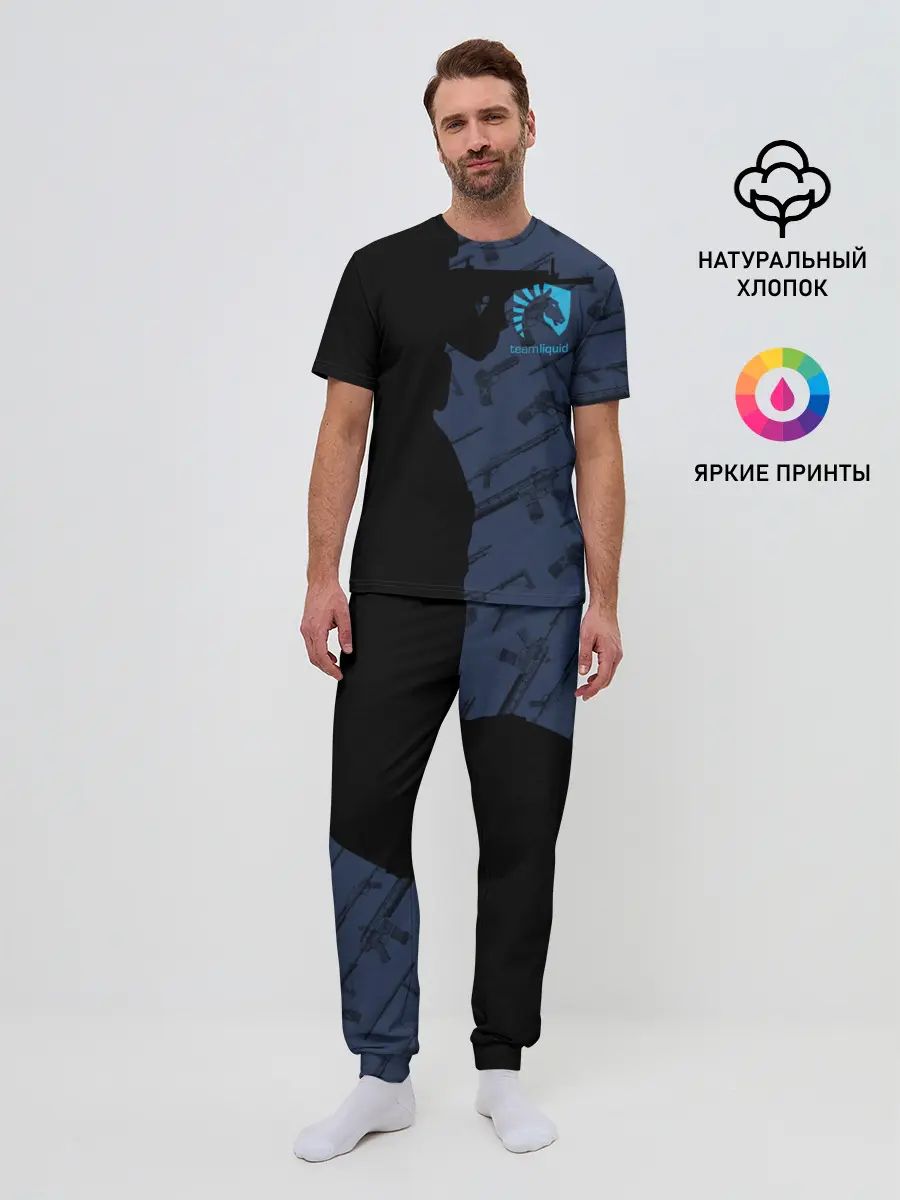 Мужская пижама с брюками / TEAM LIQUID E-SPORT CS GO