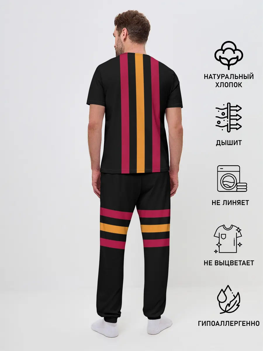 Мужская пижама с брюками / FC Roma Lines