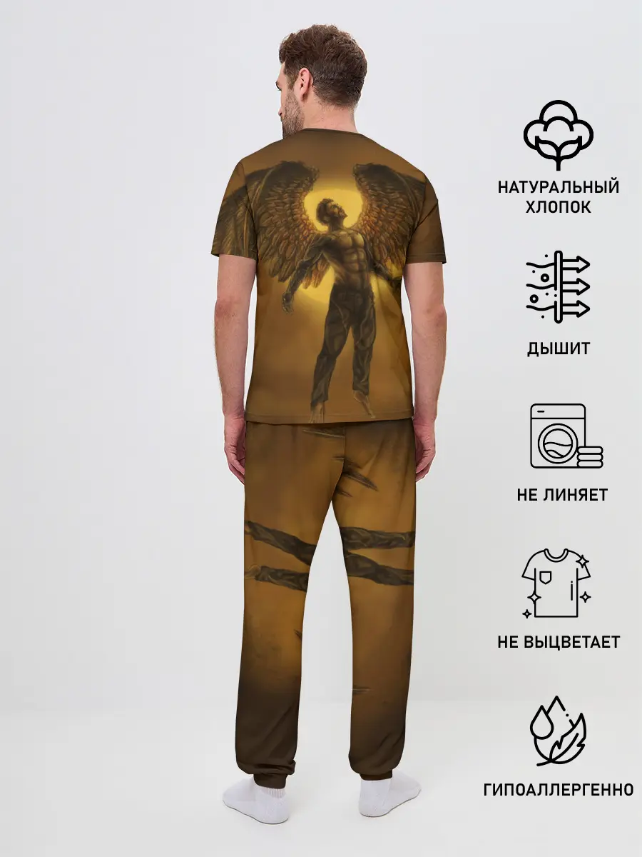 Мужская пижама с брюками / Deus Ex: Human Revolution