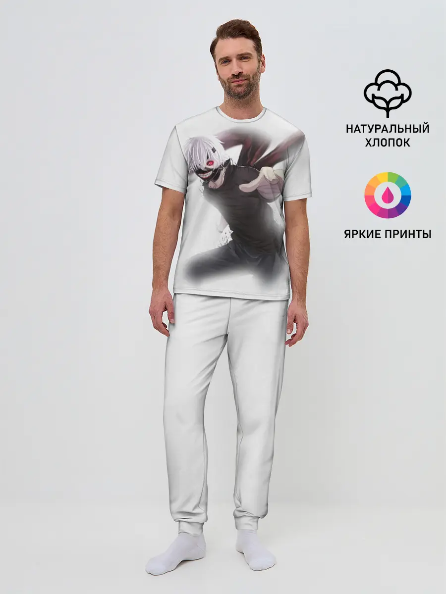 Мужская пижама с брюками / Токийский гуль