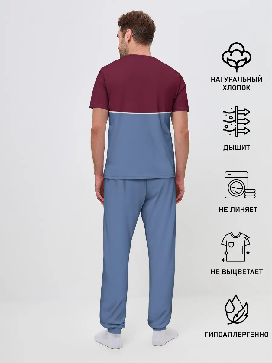 Мужская пижама с брюками / Saab