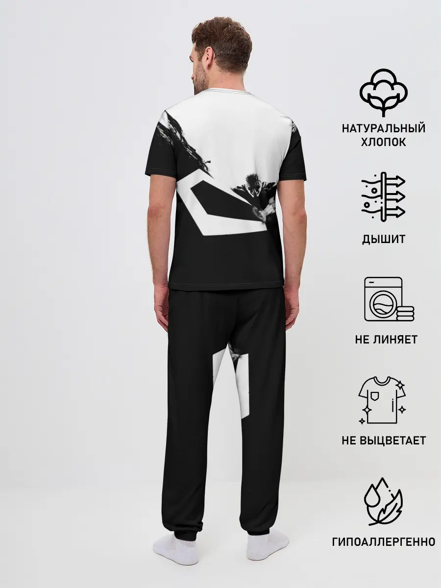 Мужская пижама с брюками / Гатс разрубает тьму! БЕРСЕРК