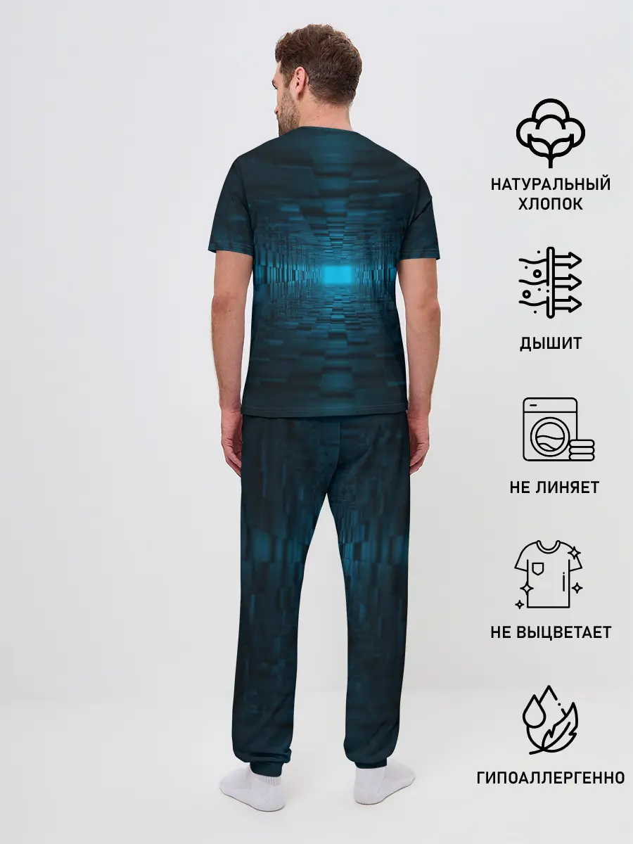 Мужская пижама с брюками / CYBERPUNK 2077