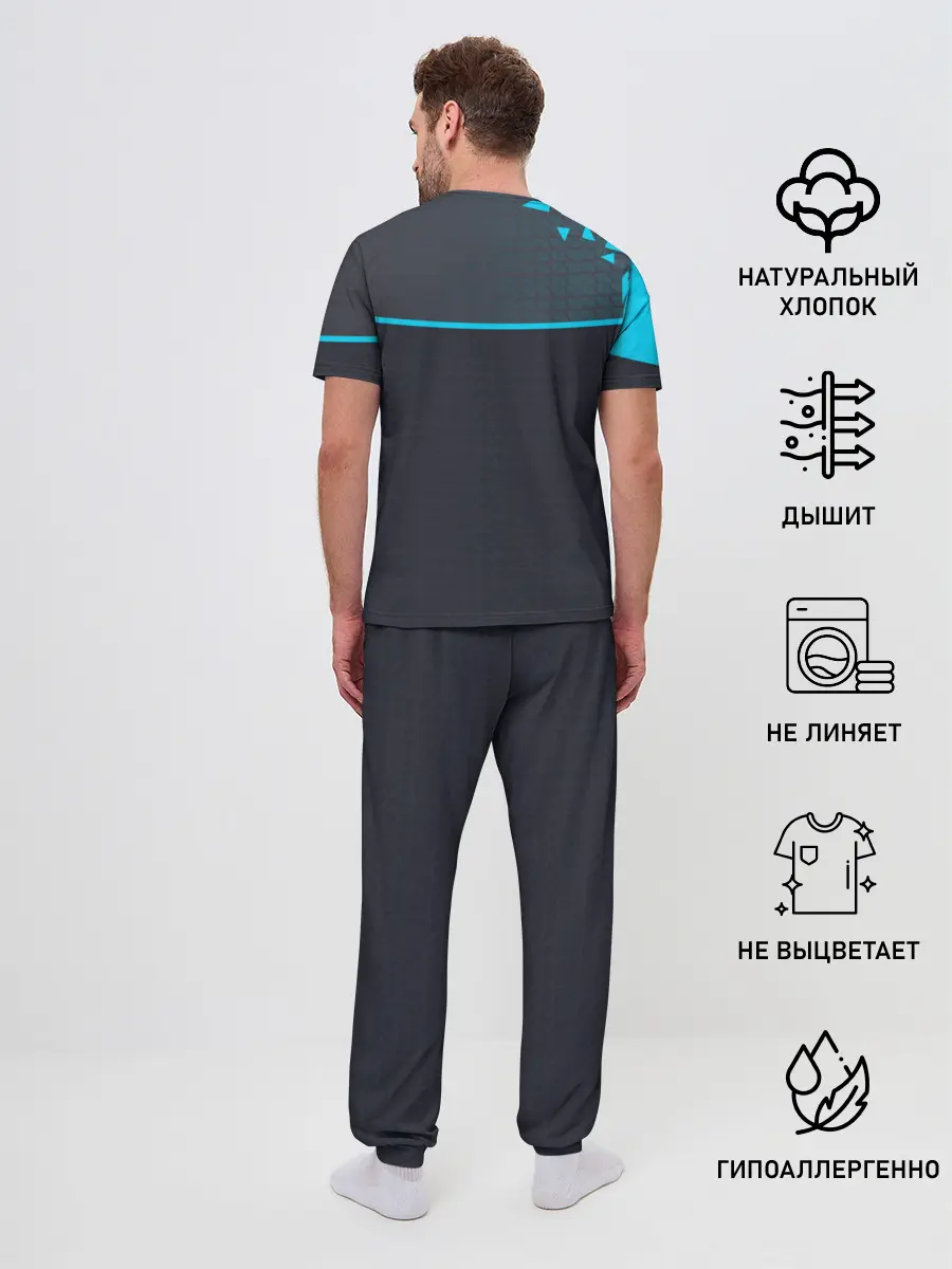 Мужская пижама с брюками / RK 800 CONNOR