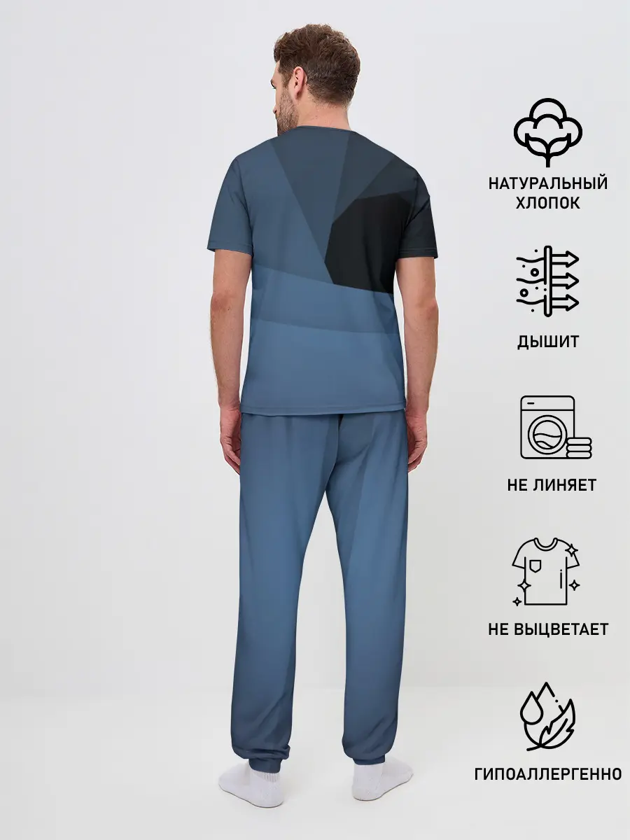 Мужская пижама с брюками / Голубь Наташа