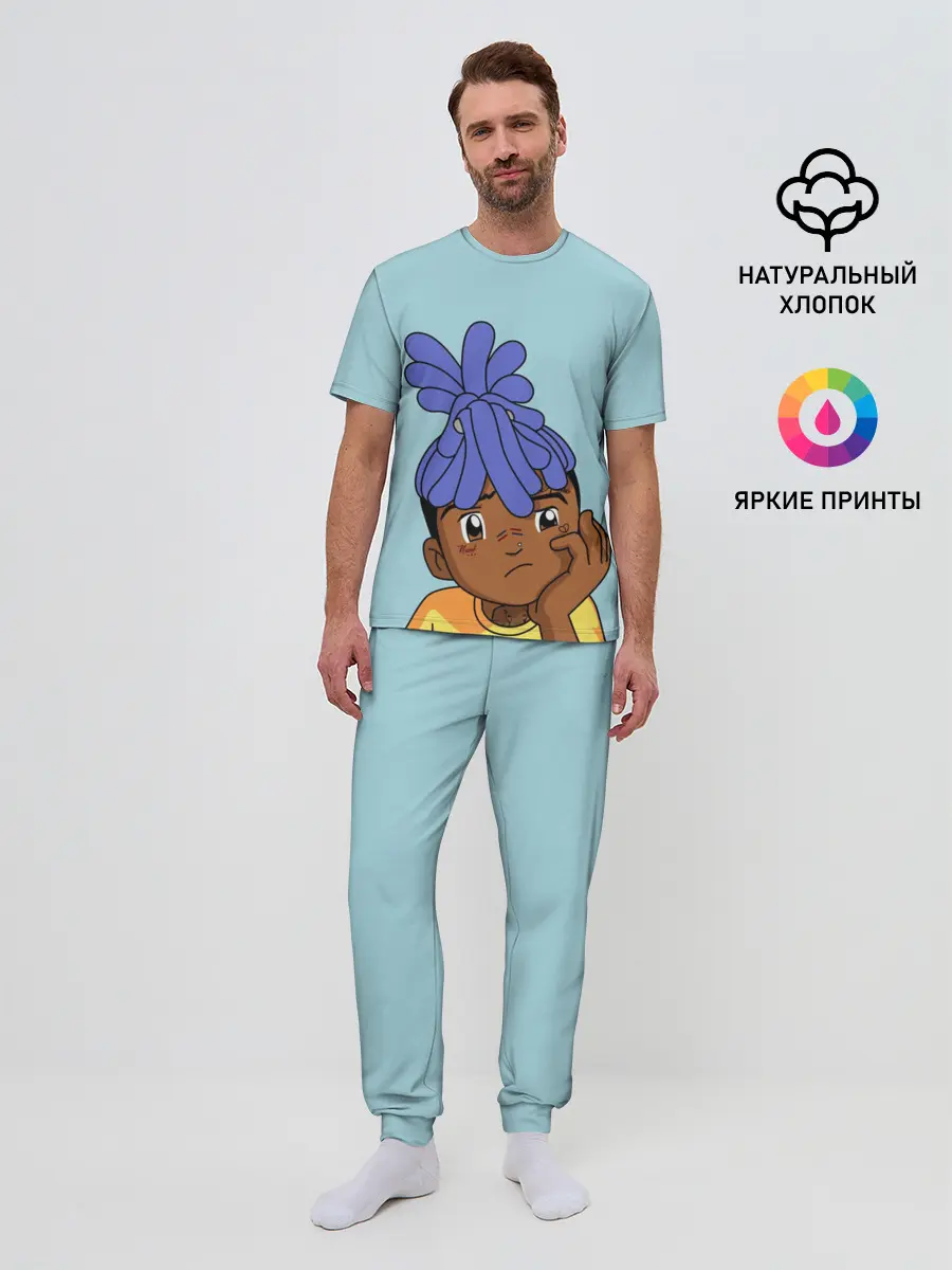 Мужская пижама с брюками / xxxtentacion