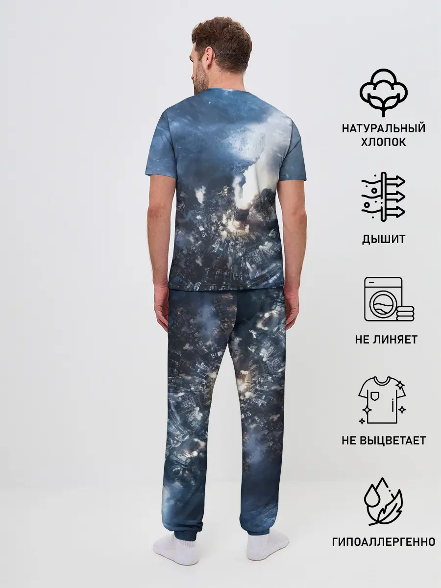 Мужская пижама с брюками / Фростпанк