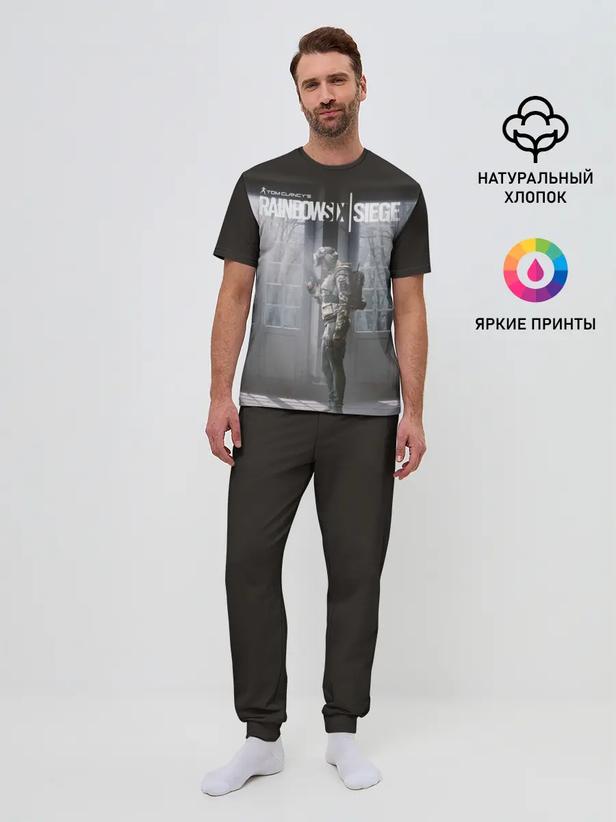 Мужская пижама с брюками / Rainbow Six: Patriots