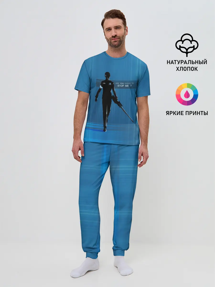 Мужская пижама с брюками / Detroit: Become Human