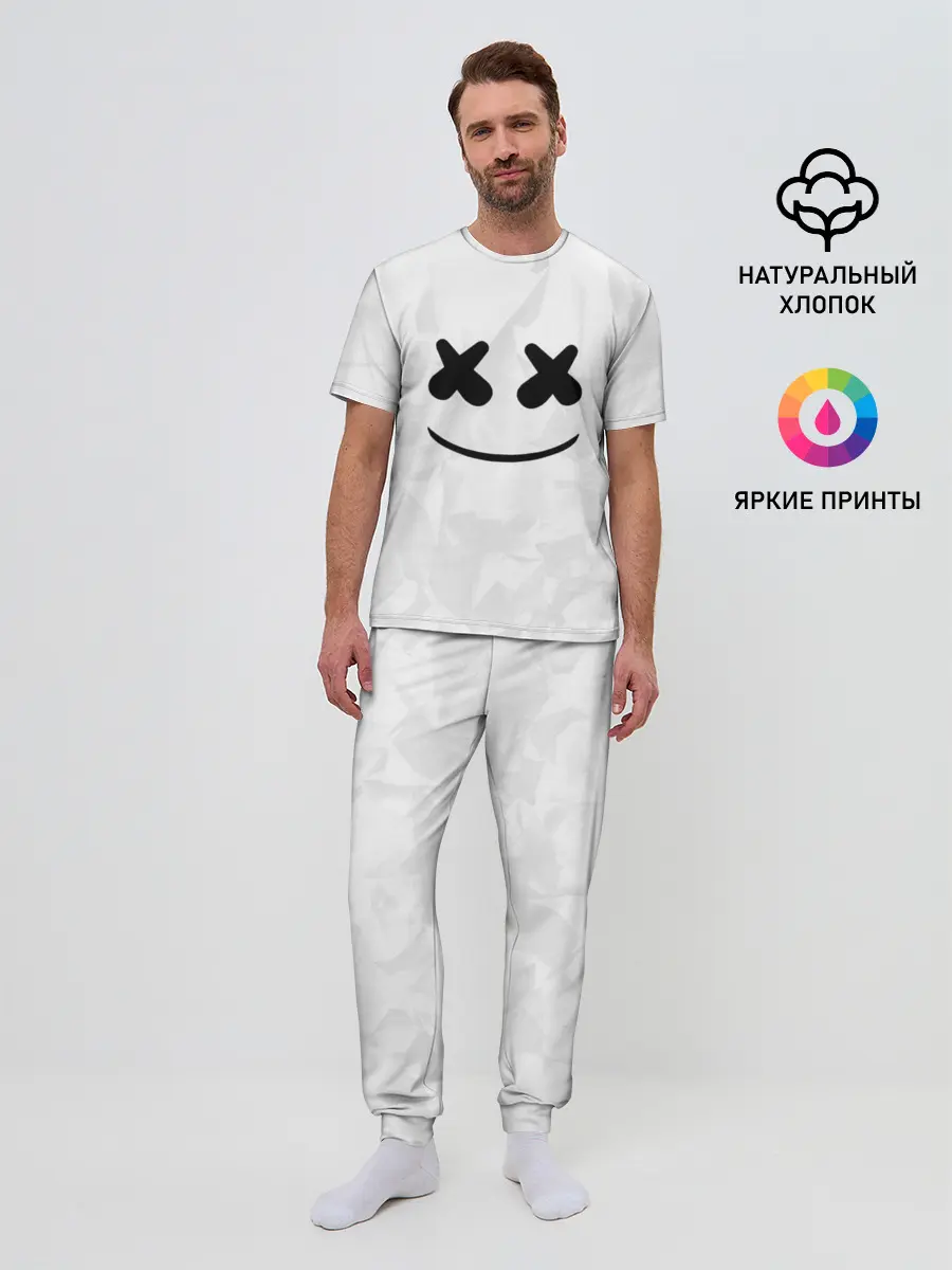 Мужская пижама с брюками / MARSHMELLO