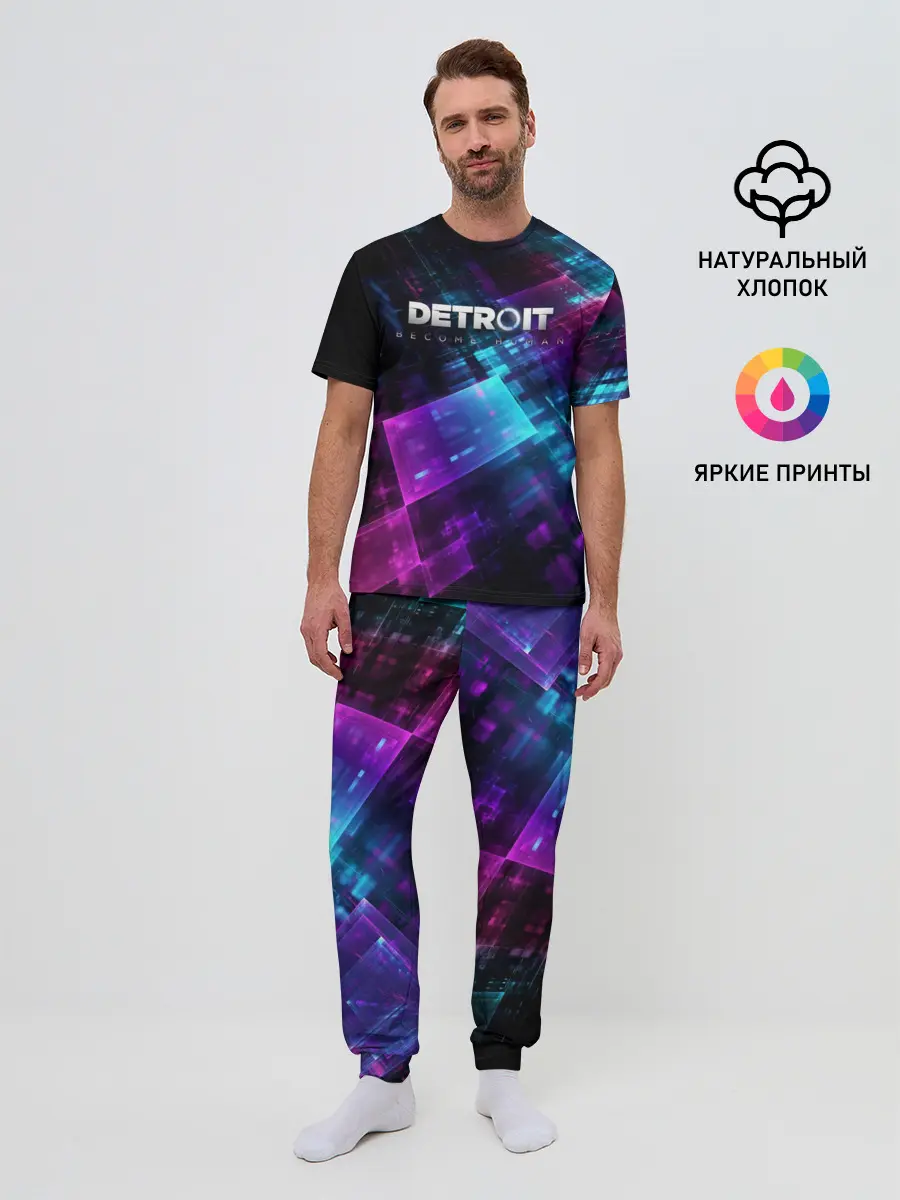 Мужская пижама с брюками / Detroit: Become Human