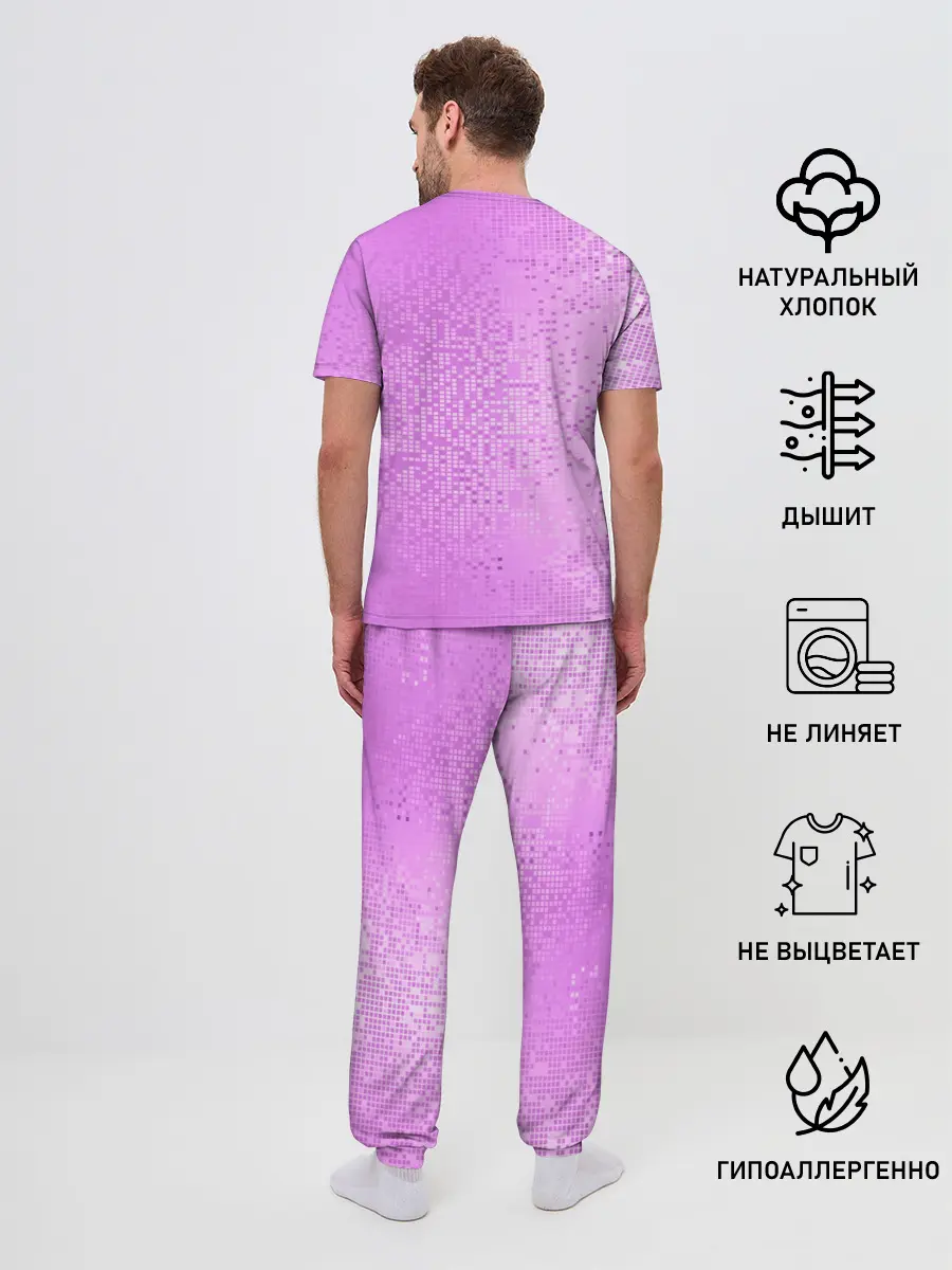 Мужская пижама с брюками / BlackPink